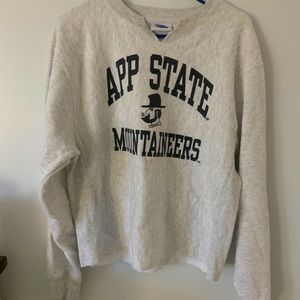 app state cropped sweatshirt
